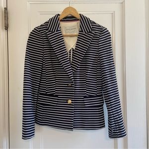 Banana Republic Striped stretch blazer